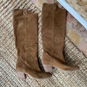 Dolce Vita Brown Suede High Boots 7.5